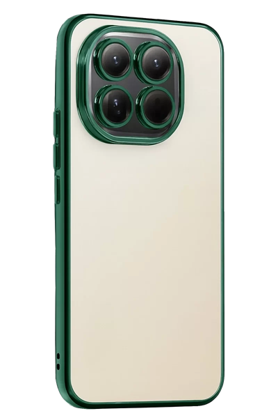 Xiaomi Mi 15T Lensli Silikon - Yeşil