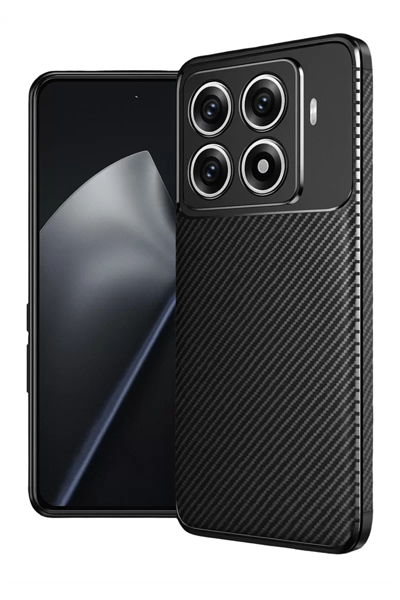 Xiaomi Mi 15T Pro Auto Focus Karbon Kapak - Siyah