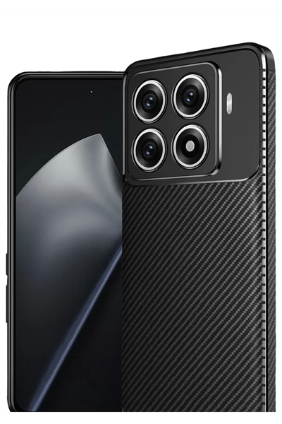Xiaomi Mi 15T Pro Auto Focus Karbon Kapak - Siyah