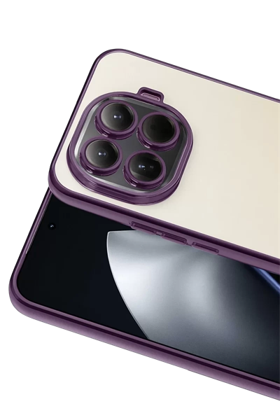 Xiaomi Mi 15T Pro Lensli Silikon - Mor
