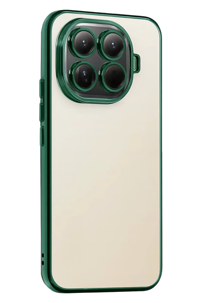 Xiaomi Mi 15T Pro Lensli Silikon - Yeşil