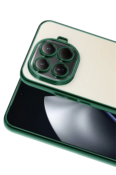 Xiaomi Mi 15T Pro Lensli Silikon - Yeşil