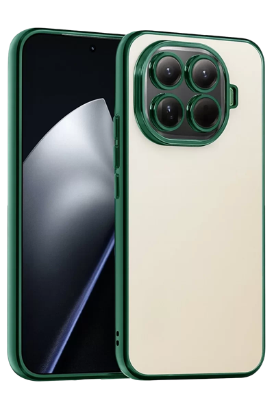 Xiaomi Mi 15T Pro Lensli Silikon - Yeşil