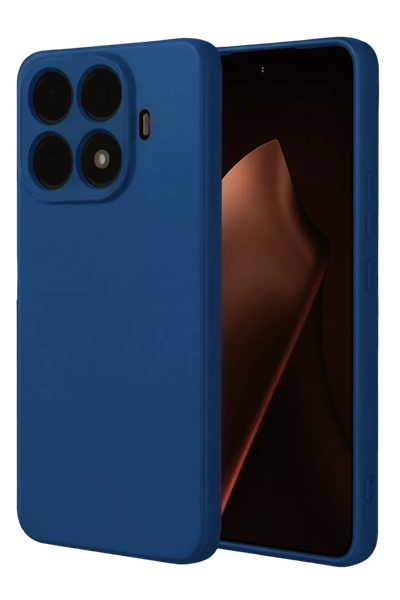 Xiaomi Mi 15T Pro Nano içi Kadife Silikon - Lacivert