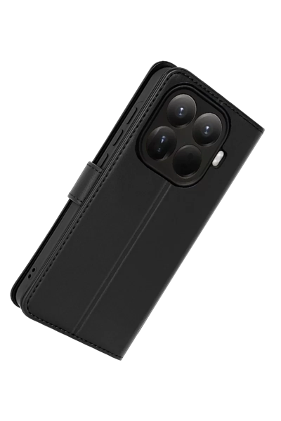 Xiaomi Mi 15T Pro Trend S Plus Kapaklı Kılıf - Siyah