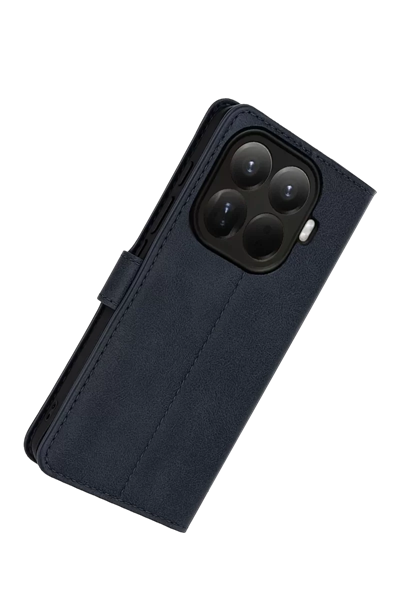 Xiaomi Mi 15T Pro Trend S Plus Kapaklı Kılıf - Lacivert