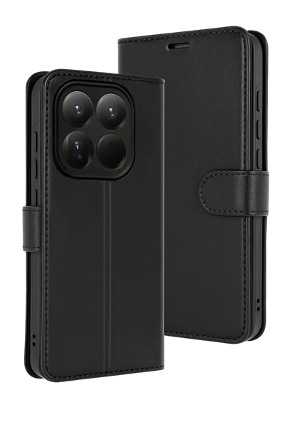 Xiaomi Mi 15T Trend S Plus Kapaklı Kılıf - Siyah