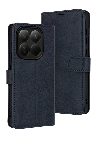 Xiaomi Mi 15T Trend S Plus Kapaklı Kılıf - Lacivert