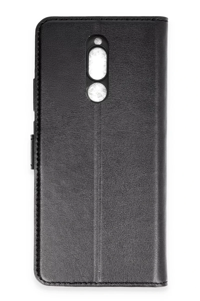 Xiaomi Mi 8 Trend S Plus Kapaklı Kılıf - Siyah