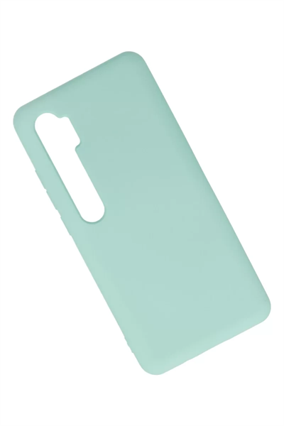 Xiaomi Mi Note 10 Lite Kılıf Nano içi Kadife Silikon - Turkuaz