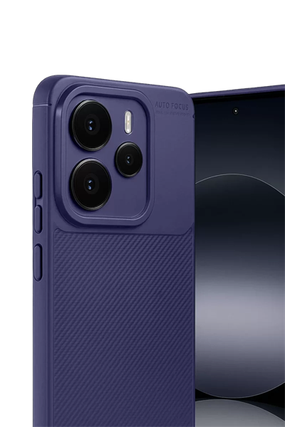 Xiaomi Note 14 5G Auto Focus Karbon Kapak - Lacivert