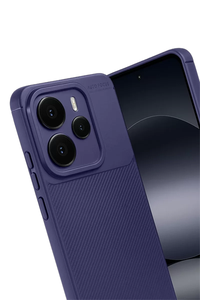 Xiaomi Note 14 5G Auto Focus Karbon Kapak - Lacivert