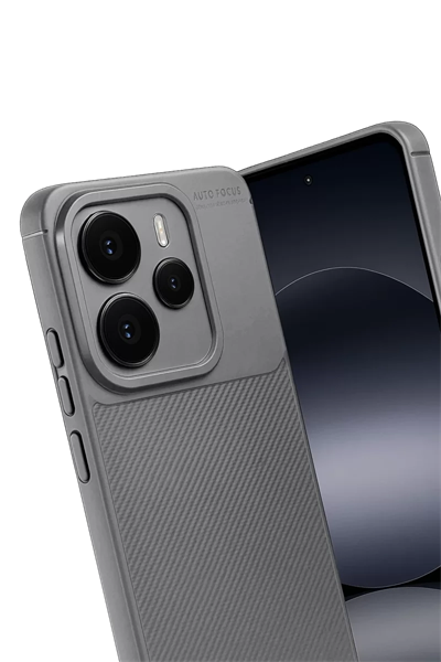Xiaomi Note 14 5G Auto Focus Karbon Kapak - Gri