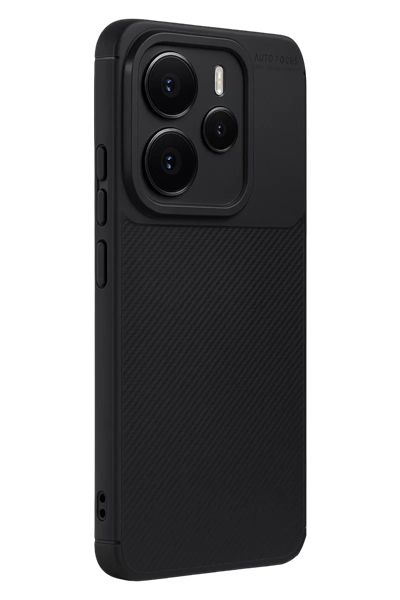 Xiaomi Note 14 5G Auto Focus Karbon Kapak - Siyah