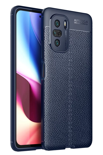 Xiaomi Poco F3 Kılıf Auto Focus Kapak - Lacivert