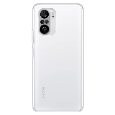 Xiaomi Poco F3 Kılıf Deluxe 2mm Şeffaf Silikon - Şeffaf