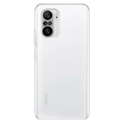 Xiaomi Poco F3 Kılıf Deluxe 2mm Şeffaf Silikon - Şeffaf