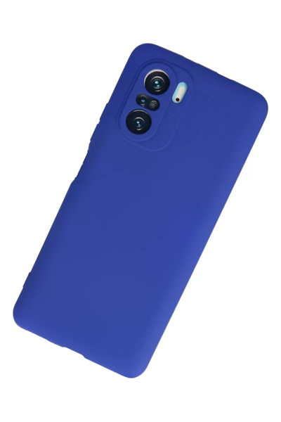 Xiaomi Poco F3 Kılıf First Silikon - Lacivert