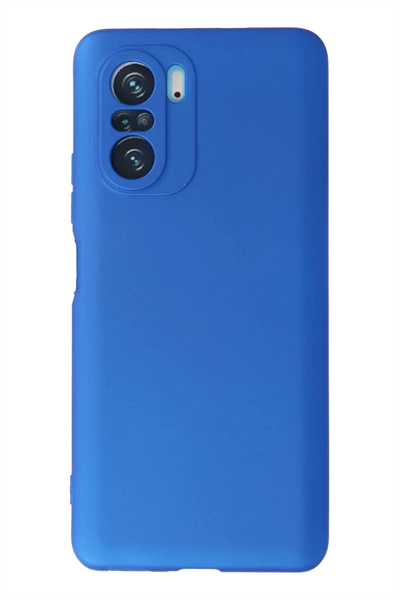 Xiaomi Poco F3 Kılıf First Silikon - Mavi