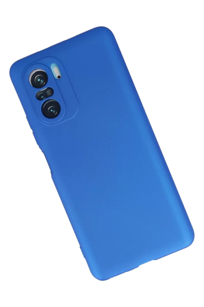 Xiaomi Poco F3 Kılıf First Silikon - Mavi