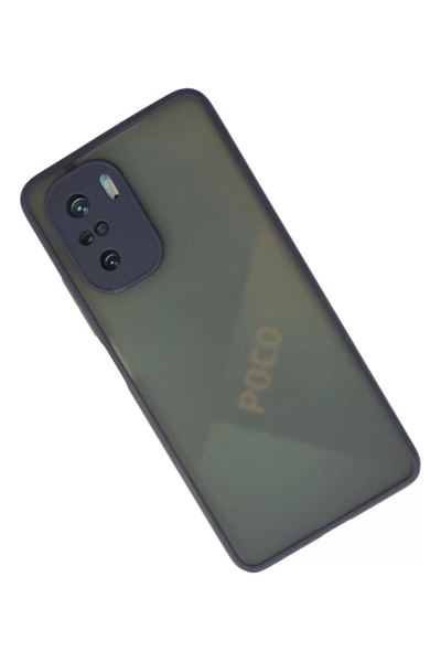 Xiaomi Poco F3 Kılıf Montreal Silikon Kapak - Lacivert