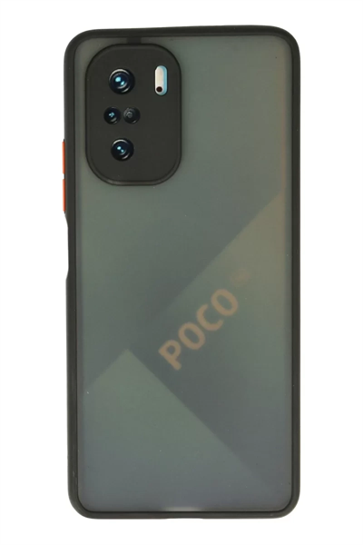 Xiaomi Poco F3 Kılıf Montreal Silikon Kapak - Siyah