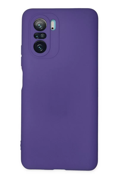 Xiaomi Poco F3 Kılıf Nano içi Kadife Silikon - Mor