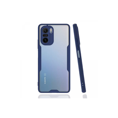 Xiaomi Poco F3 Kılıf Platin Silikon - Lacivert