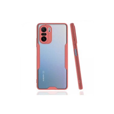 Xiaomi Poco F3 Kılıf Platin Silikon - Pembe
