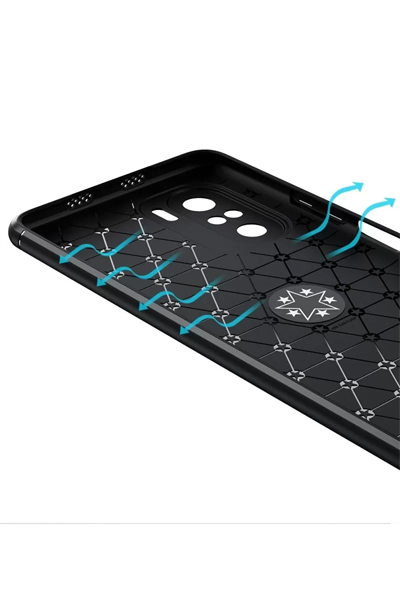 Xiaomi Poco F3 Kılıf Range Yüzüklü Silikon - Mavi