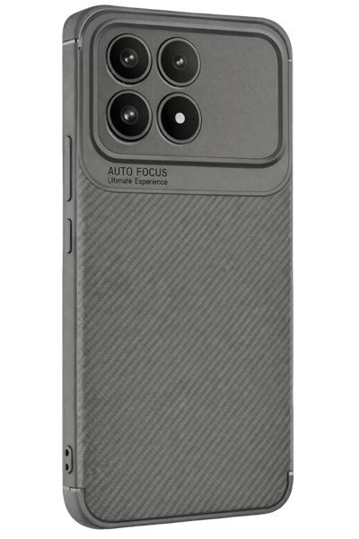 Xiaomi Poco F8 Pro Auto Focus Karbon Kapak - Gri
