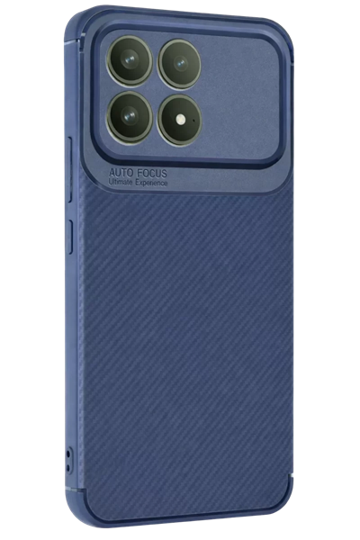 Xiaomi Poco F8 Pro Auto Focus Karbon Kapak - Lacivert