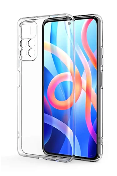 Xiaomi Poco M4 Pro 4G Kılıf Lüx Şeffaf Silikon