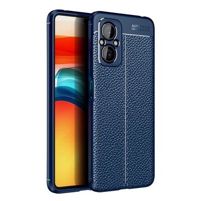 Xiaomi Poco M5 Kılıf Auto Focus Kapak - Lacivert