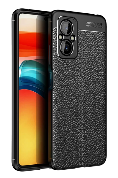 Xiaomi Poco M5 Kılıf Auto Focus Kapak - Siyah