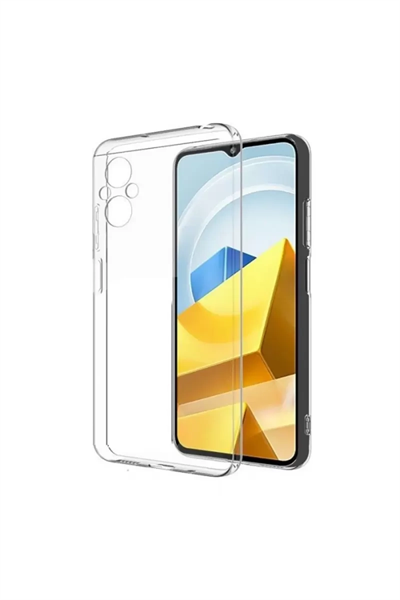 Xiaomi Poco M5 Kılıf Lüx Şeffaf Silikon
