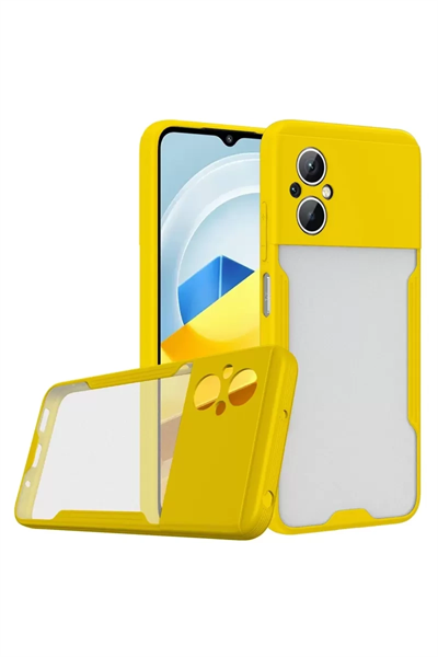 Xiaomi Poco M5 Kılıf Platin Silikon - Siyah