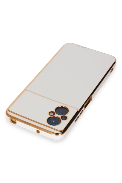 Xiaomi Poco M5 Kılıf Volet Silikon - Beyaz
