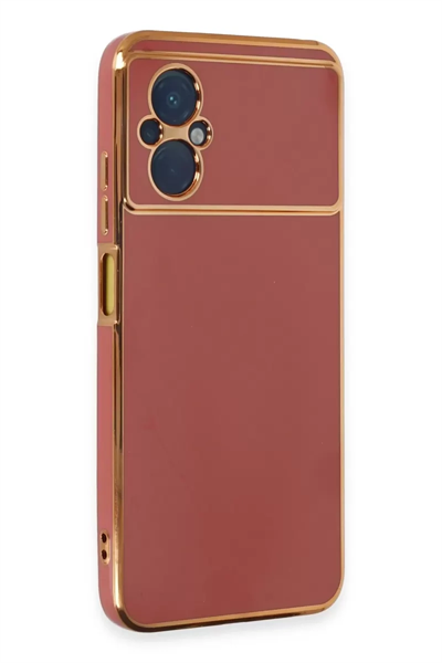 Xiaomi Poco M5 Kılıf Volet Silikon - Kırmızı