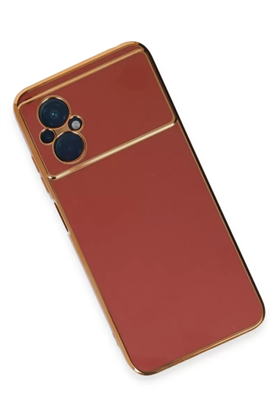 Xiaomi Poco M5 Kılıf Volet Silikon - Kırmızı