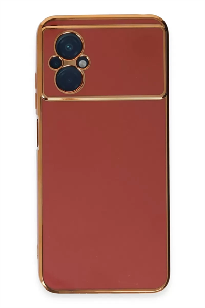 Xiaomi Poco M5 Kılıf Volet Silikon - Kırmızı