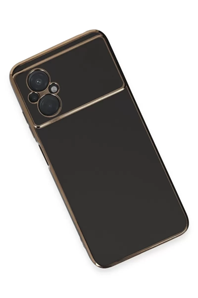 Xiaomi Poco M5 Kılıf Volet Silikon - Siyah