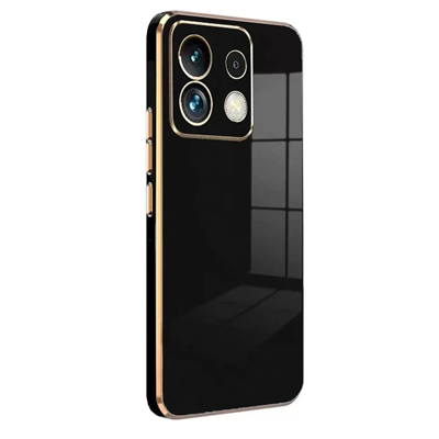 Xiaomi Poco M6 Pro 4G Kılıf Volet Silikon - Siyah