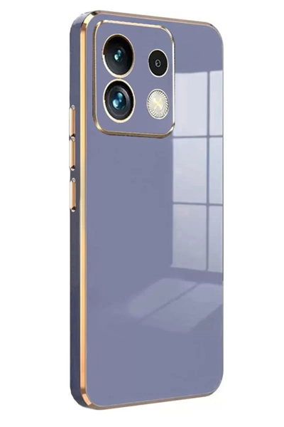 Xiaomi Poco M6 Pro 4G Kılıf Volet Silikon - Mavi
