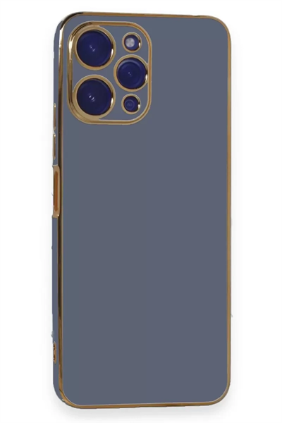 Xiaomi Poco M6 Pro 5G Kılıf Volet Silikon - Mavi