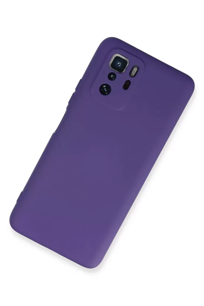 Xiaomi Poco X3 GT Kılıf Nano içi Kadife Silikon - Mor