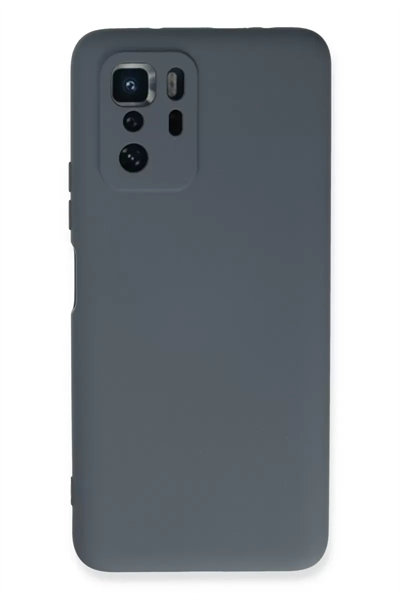 Xiaomi Poco X3 GT Kılıf Nano içi Kadife Silikon - Gri