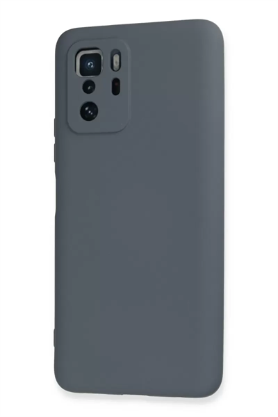 Xiaomi Poco X3 GT Kılıf Nano içi Kadife Silikon - Gri