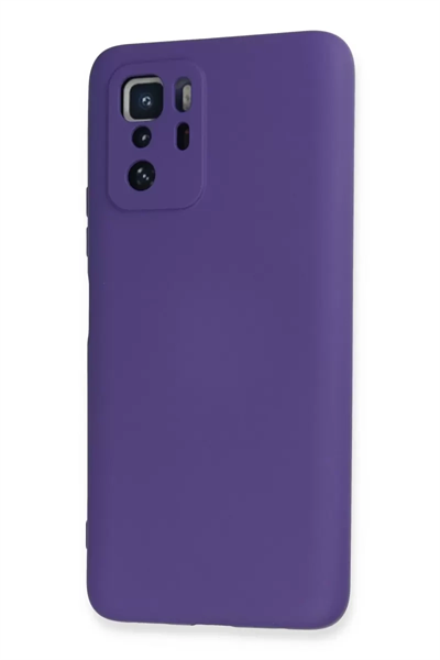 Xiaomi Poco X3 GT Kılıf Nano içi Kadife Silikon - Mor