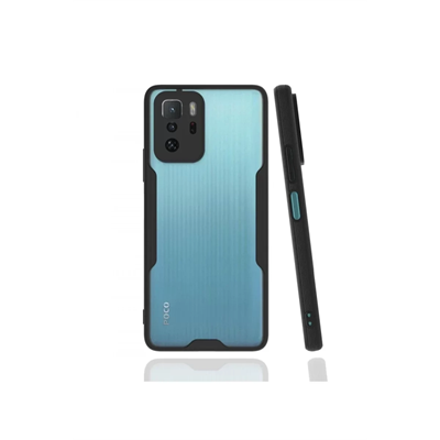 Xiaomi Poco X3 GT Kılıf Platin Silikon - Siyah